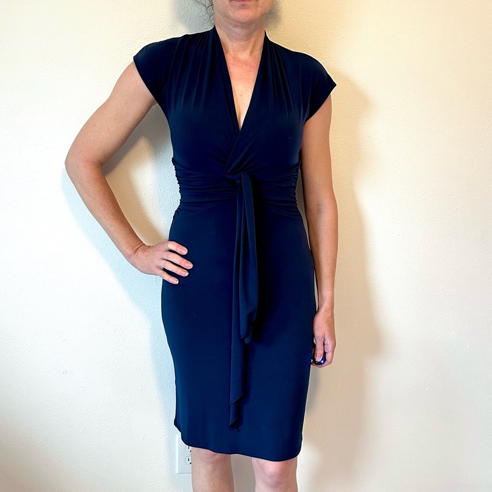 Max & Cleo Blue Dress